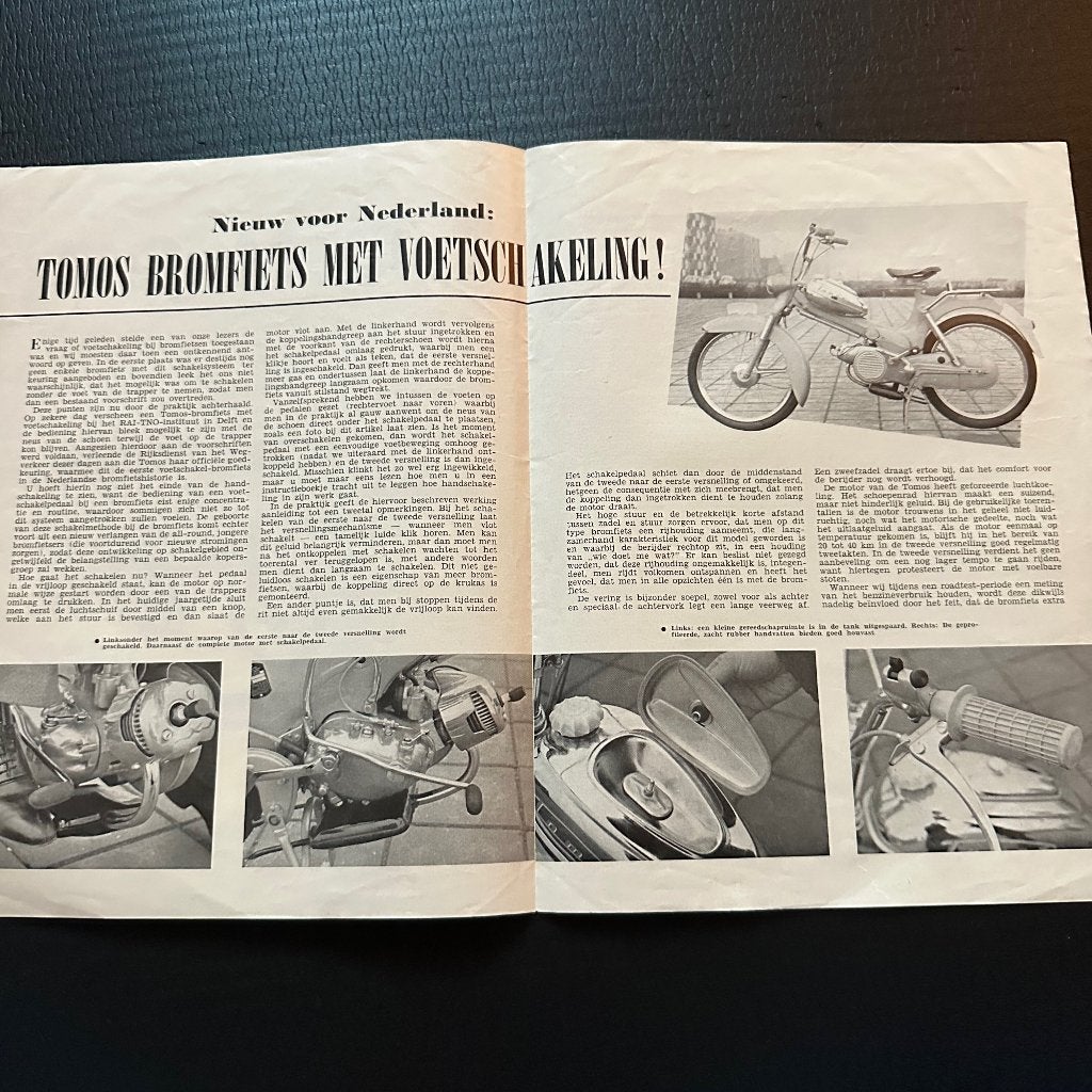 #21) TOMOS Silver Streak - 1964, Verzenden, Gelezen, Folder