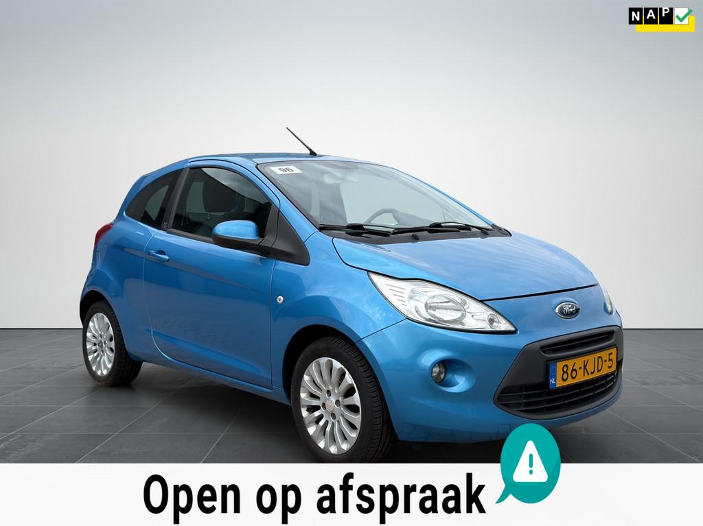 Ford Ka 1.2 Titanium X AIRCO! NAP! NEDERLANDSE AUTO!, Gebruikt, 1242 cc, 4 cilinders, Origineel Nederlands