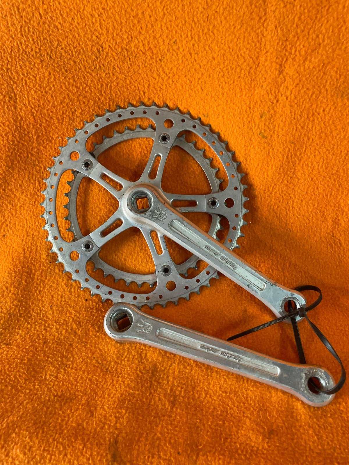 Vintage Sugino Super Mighty Crankstel 175 Racefiets, Verzenden, Gebruikt