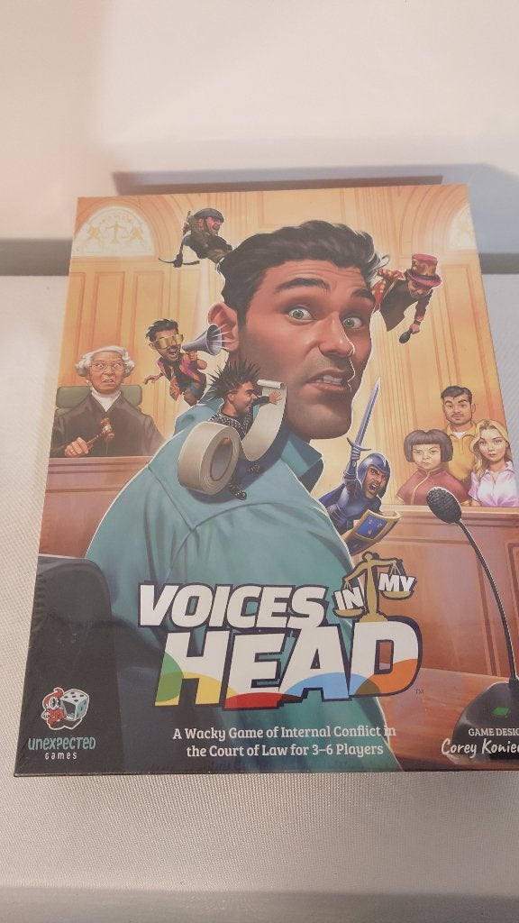 Voices in My Head bordspel - Zo goed als nieuw, Drie of vier spelers, Ophalen of Verzenden, Nieuw, Unexpected Games