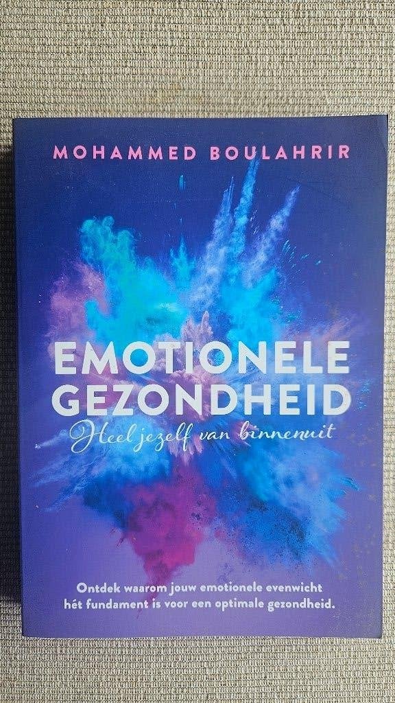 Emotionele gezondheid, Ophalen of Verzenden, Zo goed als nieuw, Mohammed Boulahrir