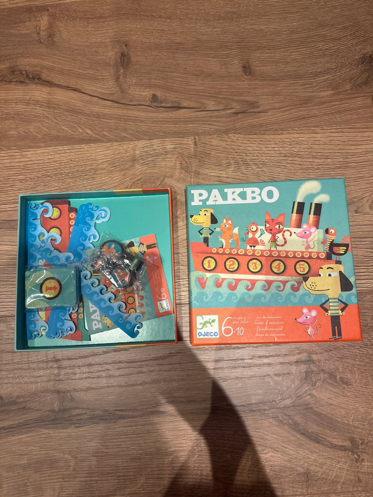 Djeco Pakbo Spel: Leuk en educatief voor kinderen (6-10 jaar, Ophalen, Zo goed als nieuw
