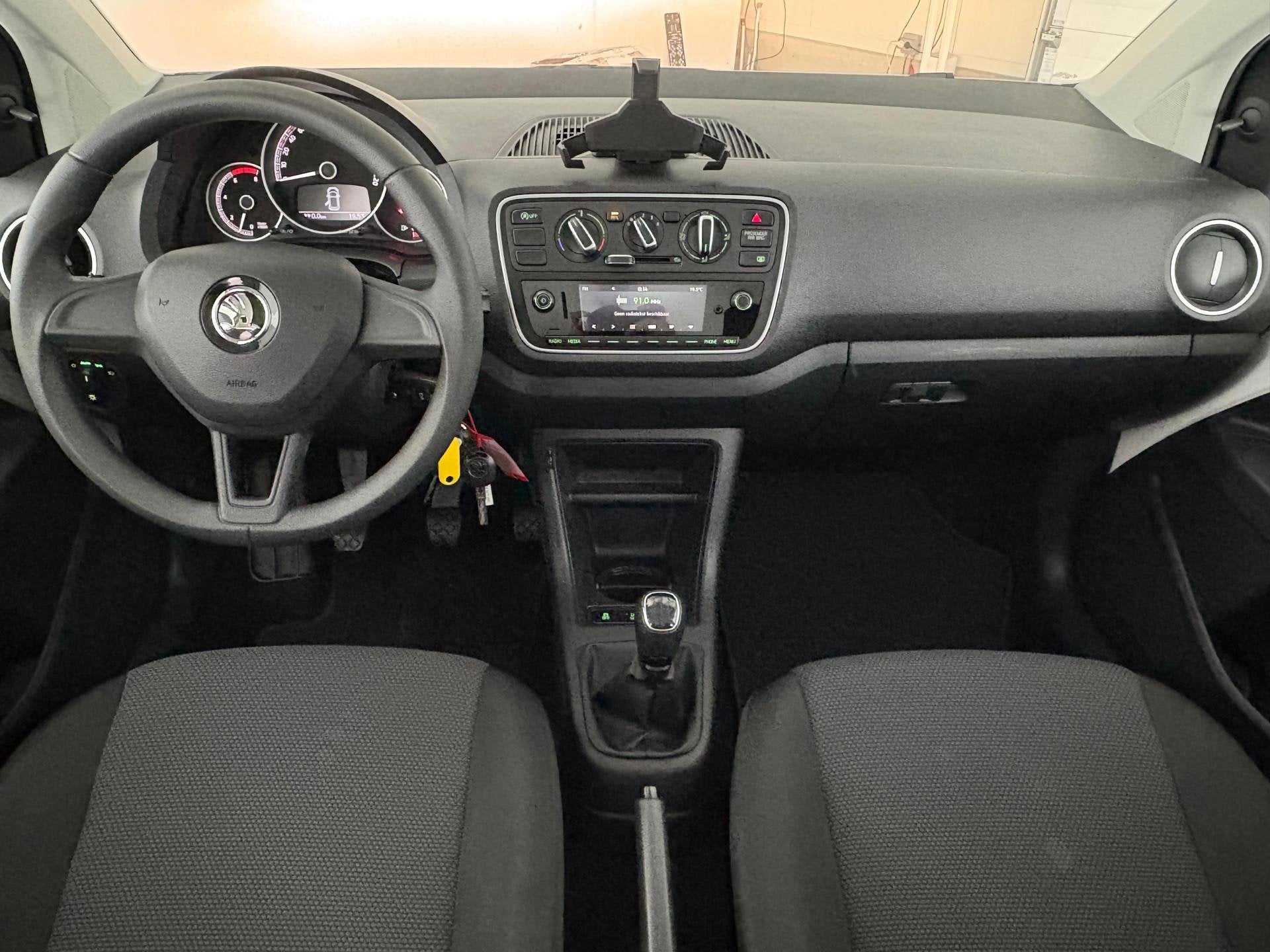 SKODA Citigo 1.0 CNG G-TEC Ambition | CRUISE | AIRCO | BLUET, Auto's, Voorwielaandrijving, Stof, Euro 6, CNG (Aardgas)