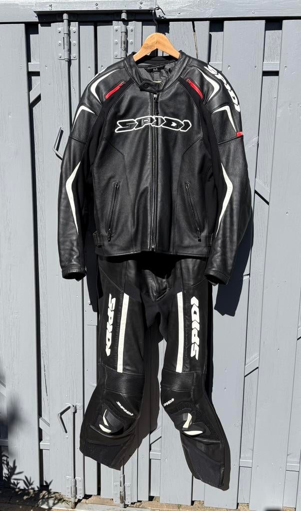 Lederen heren Spidi motorpak maat 54, Motoren, Kleding | Motorkleding, Ophalen, Tweedehands, Heren, Combipak