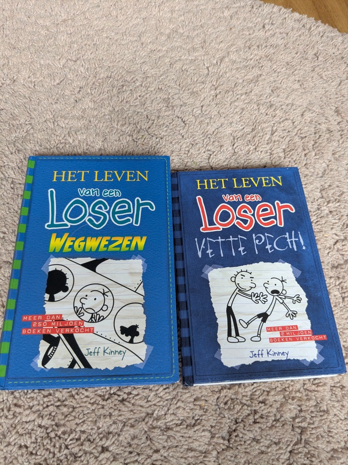 Het Leven van een Loser: Wegwezen & Vette Pech! (2 boeken), Ophalen, Gelezen, Jeff Kinney, Fictie