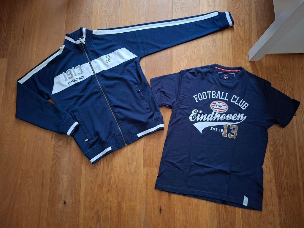 PSV vest en T-shirt maat M splinternieuw, Ophalen, Nieuw, Maat 48/50 (M), Blauw
