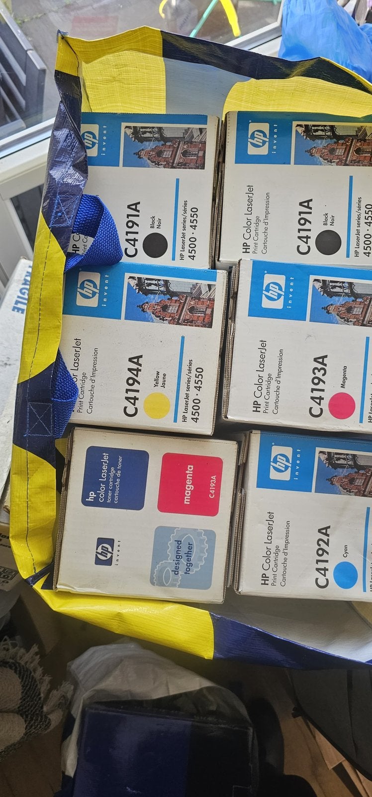 HP LaserJet toners en fuserkit–diverse modelle nieuw in doos, Ophalen of Verzenden, Nieuw, Toner