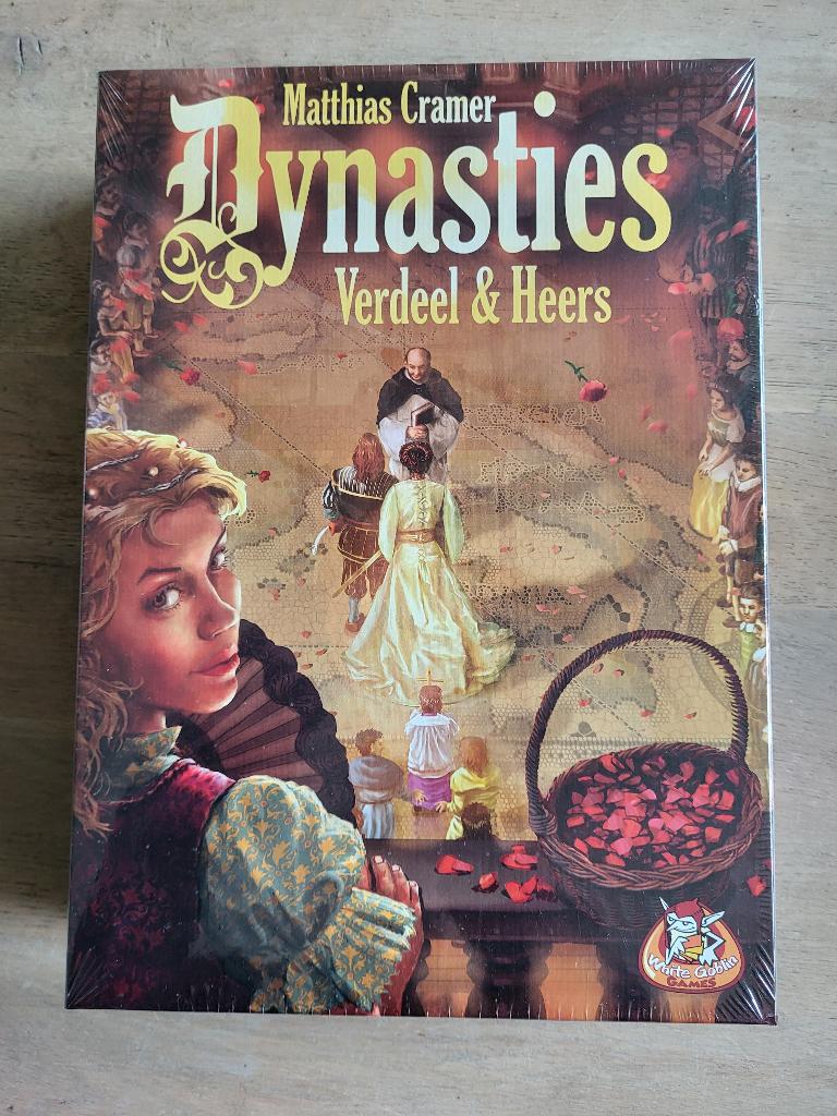 Dynasties: Verdeel & Heers - Strategisch Bordspel Nieuw, Een of twee spelers, Ophalen of Verzenden, Nieuw, White Goblin Games