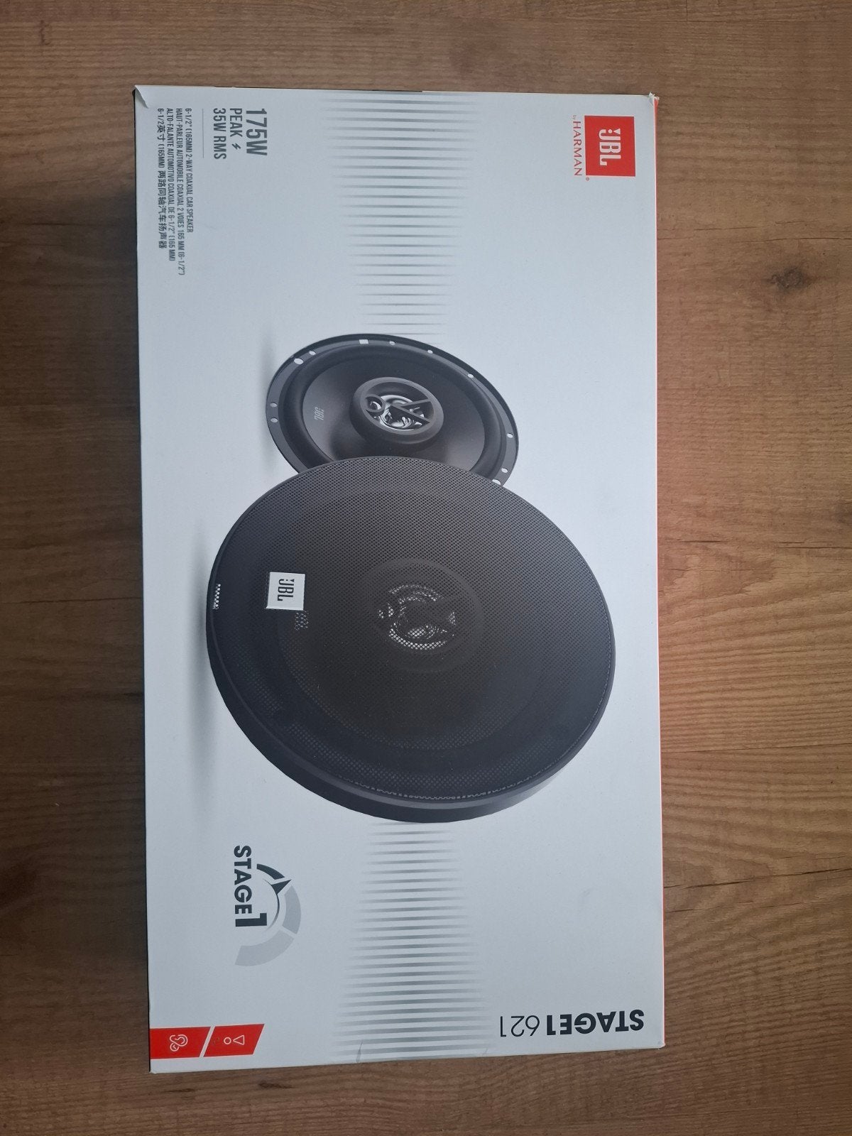 JBL Stage1 621 16,5 cm 2-weg coaxiale autoluidsprekers, Ophalen, Nieuw