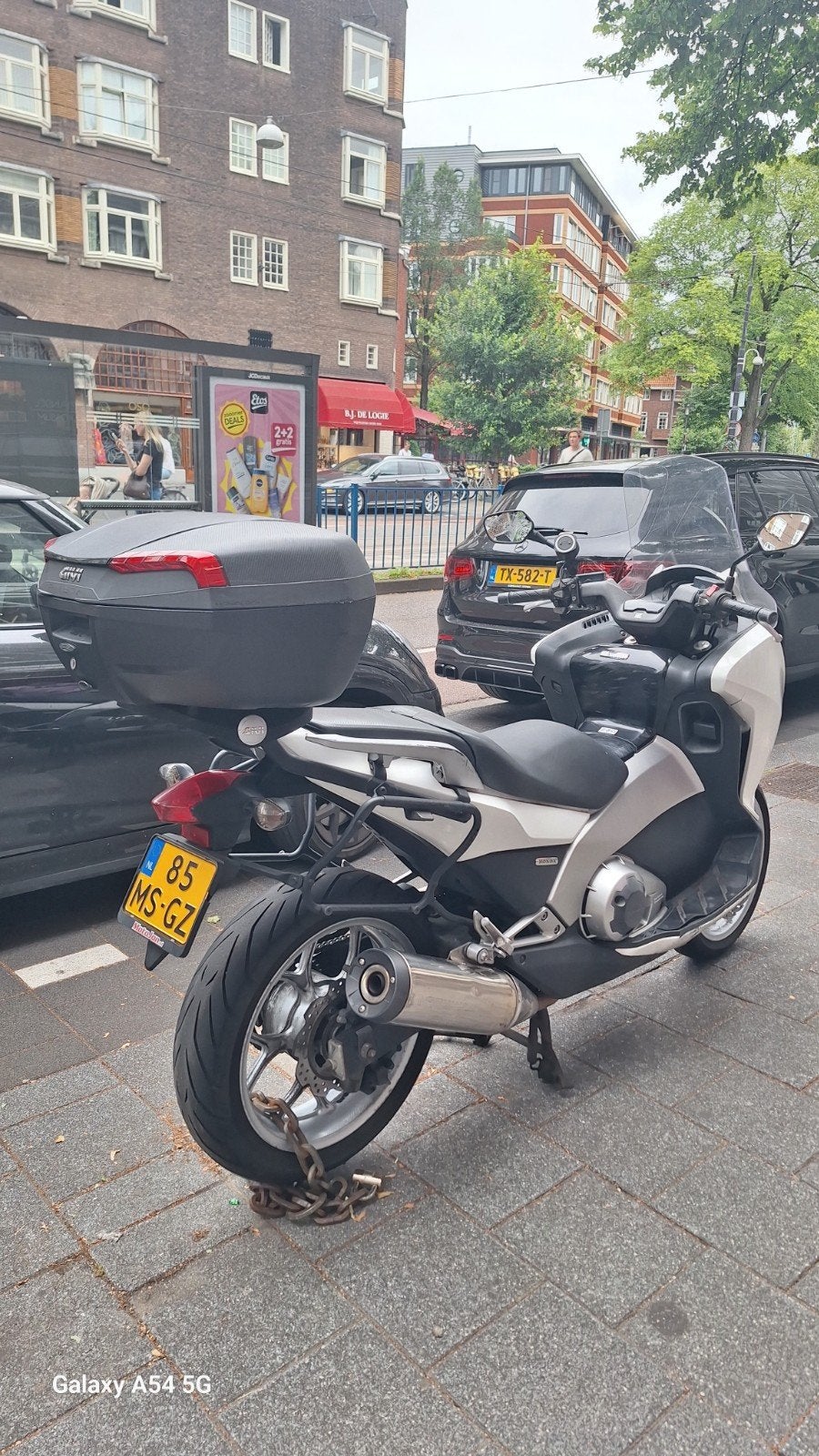 Honda NC700D Integra Scooter - Wit, 2012, Motoren, Motoren | Honda, Particulier, Scooter, 2 cilinders, Motorrijbewijs A, ABS, Automaat