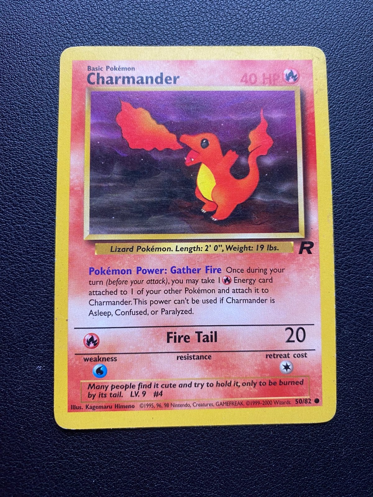 Charmander - Team Rocket - 50/82 - Pokemon kaart, Ophalen of Verzenden, Zo goed als nieuw