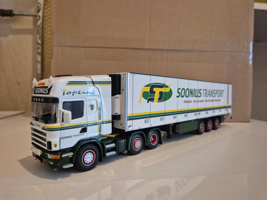 Wsi scania soonius, Ophalen of Verzenden, Zo goed als nieuw, Bus of Vrachtwagen, Wsi