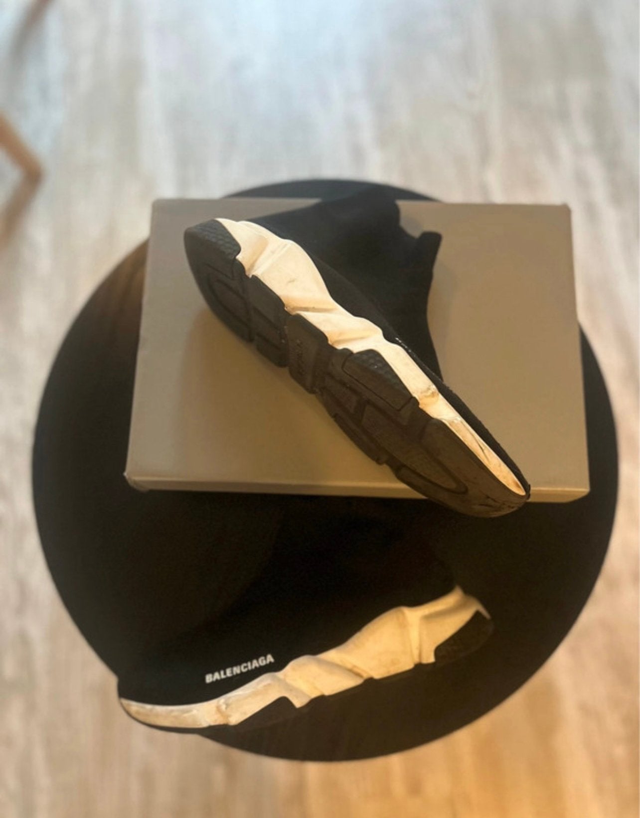 Balenciaga Speed LT Sneaker 40, Ophalen of Verzenden, Gedragen, Zwart, Sneakers of Gympen