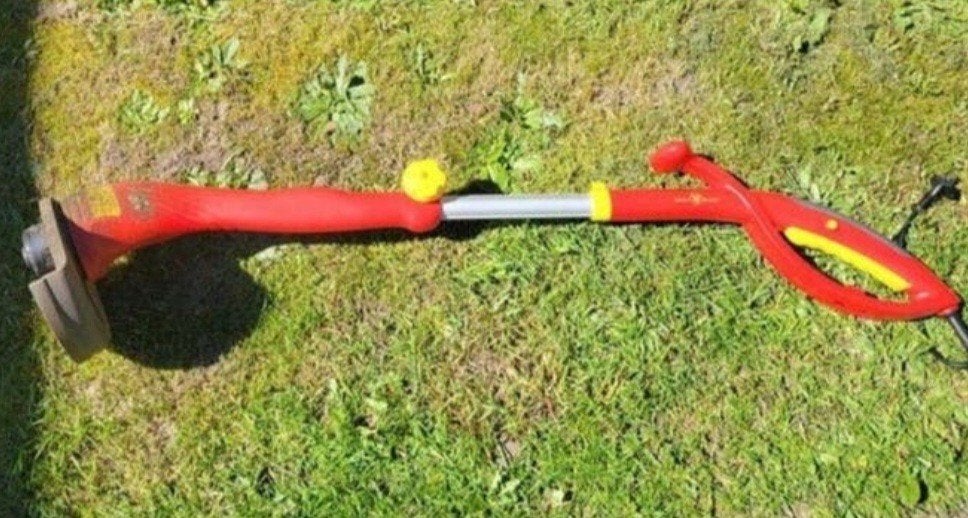 WOLF Garten Campus 350 RT Elektrische Grastrimmer, Tuin en Terras, Gebruikt, Elektrische grasmaaier, Minder dan 30 cm, Ophalen of Verzenden