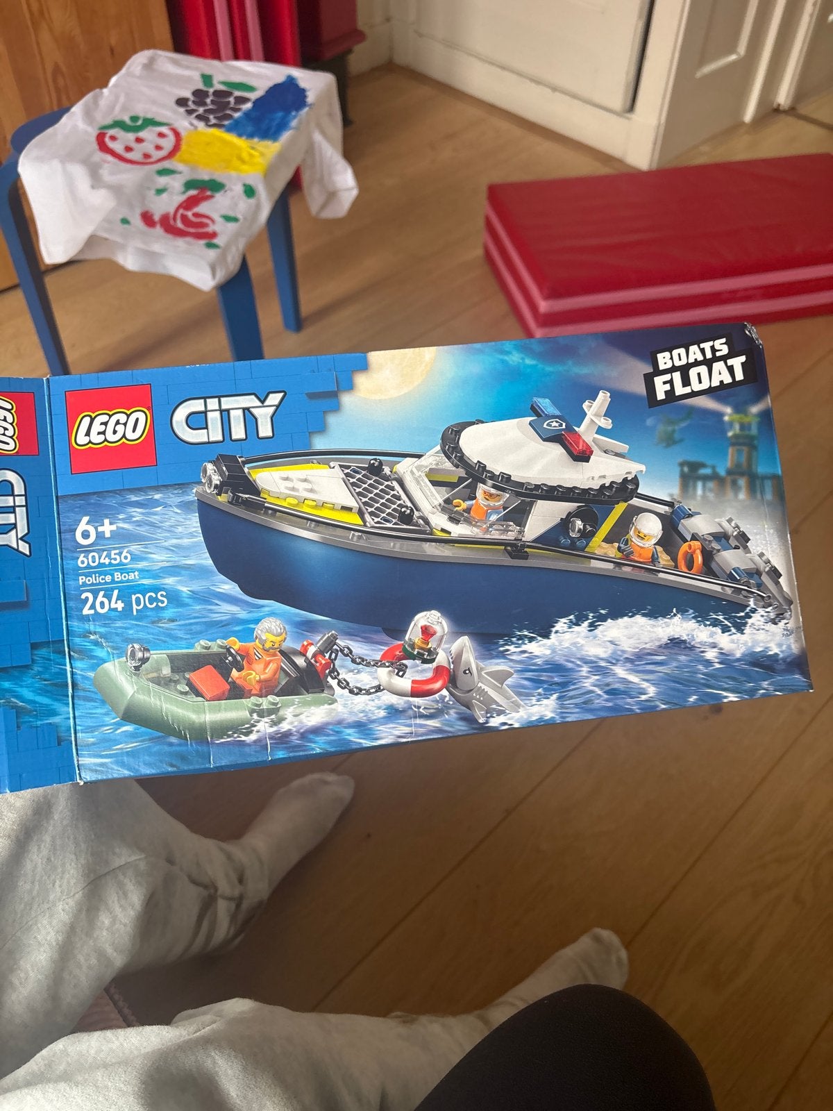 LEGO City Politieboot 60456 - met doos, Ophalen, Nieuw, Overige merken