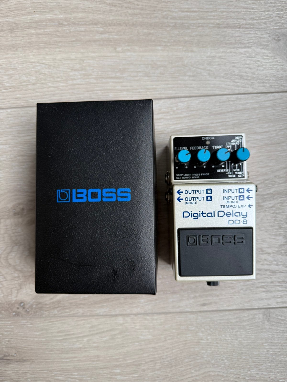 Boss Digital Delay DD-8 ZGAN, Verzenden, Zo goed als nieuw, Delay of Echo