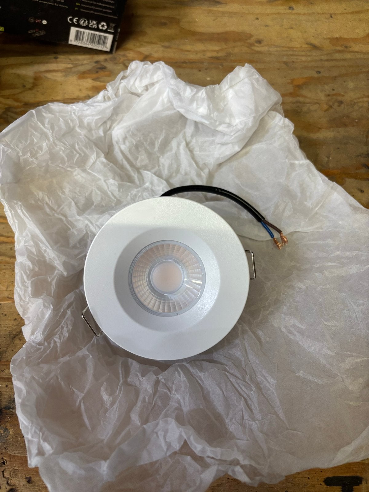 3x Hoftronic Venezia LED Downlight Inbouwspots - Nieuw, Huis en Inrichting, Ophalen, Nieuw, Plafondspot of Wandspot