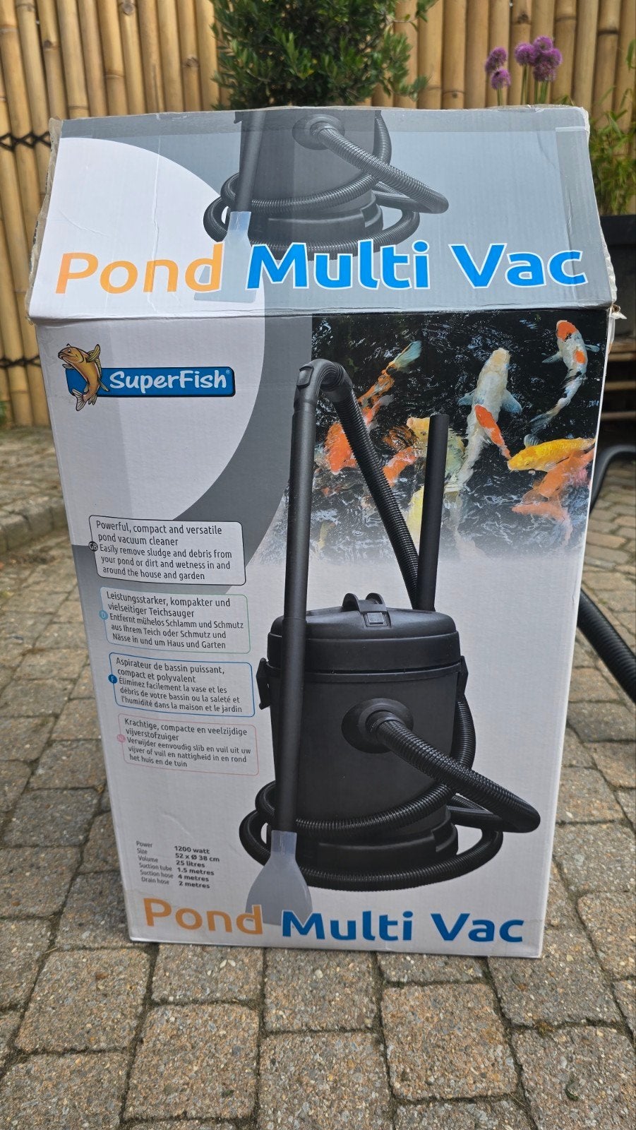 vijverstofzuiger te koop, Ophalen of Verzenden, Zo goed als nieuw