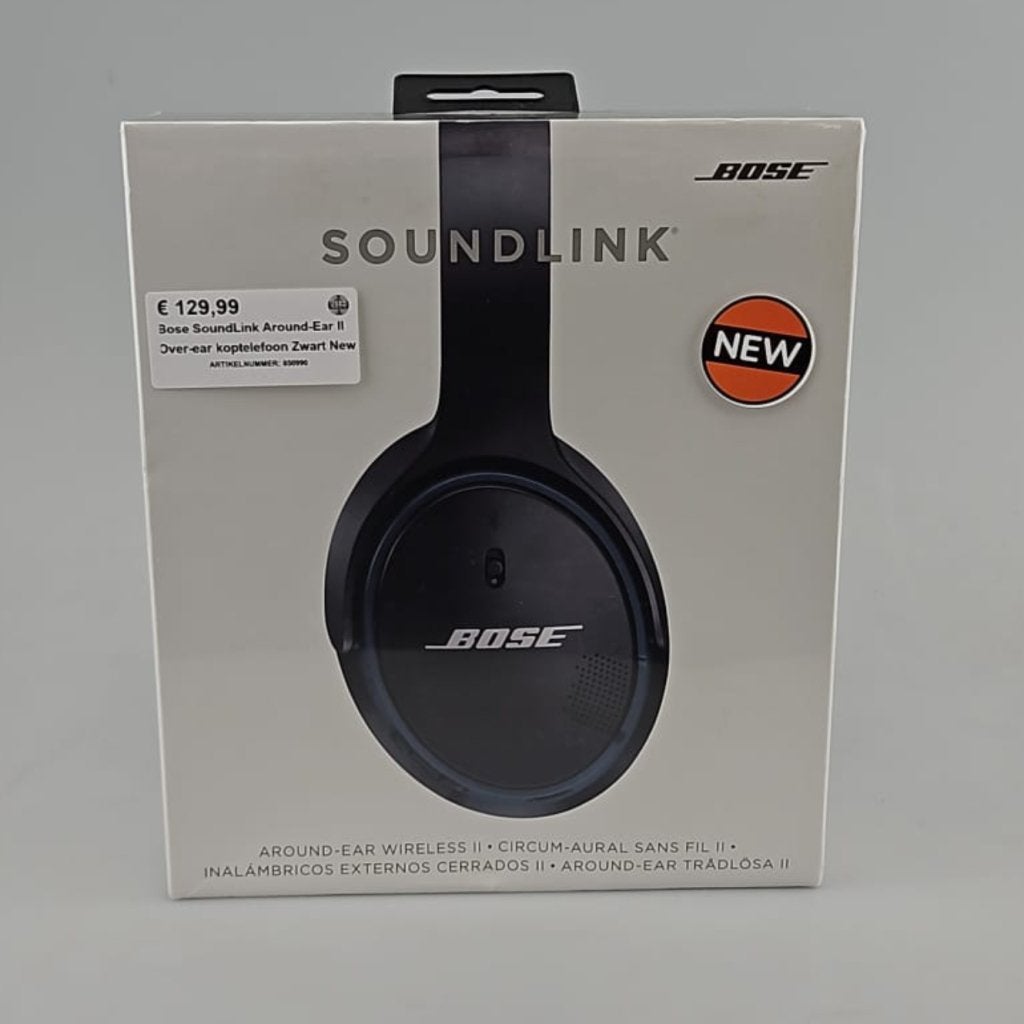 Bose SoundLink Around-Ear II Over-ear koptelefoon Zwart New, Bose, Nieuw, Support@bose.com, The Mountain
Framingham, MA 01701
USA