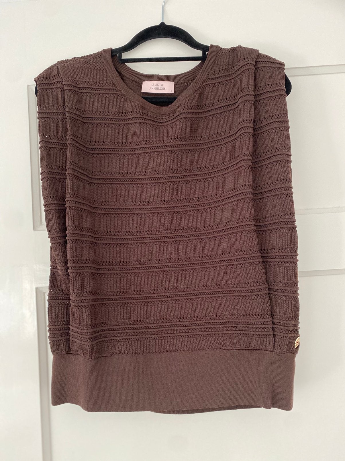 STUDIO ANNELOES TOP D BRUIN, Bruin, Nieuw, Ophalen of Verzenden, Maat 36 (S)