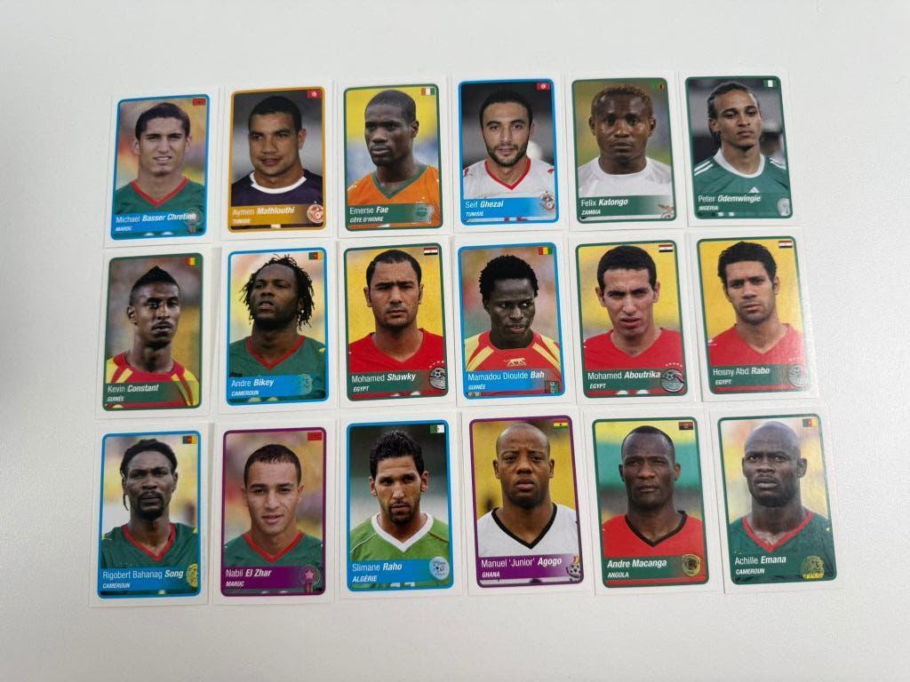 36 Stickers Africa Cup 2010 Panini, Ophalen of Verzenden, Nieuw, Buitenlandse clubs, Poster, Plaatje of Sticker
