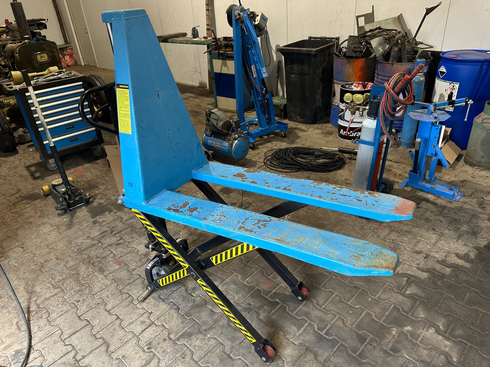 Pallet lift / palletkar, Ophalen of Verzenden, Zo goed als nieuw