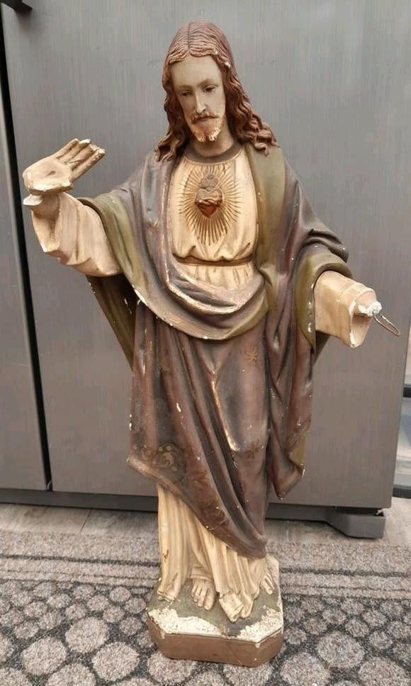 Vintage Christusbeeld, Ophalen