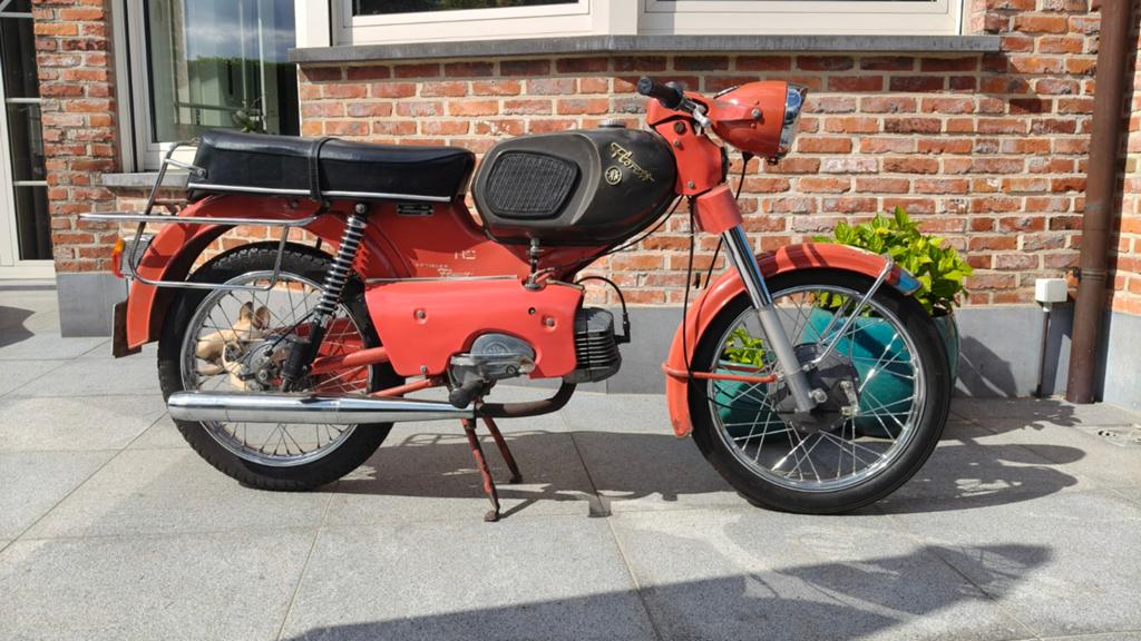 Kreidler Florett RS 1968 K54/53, Ophalen