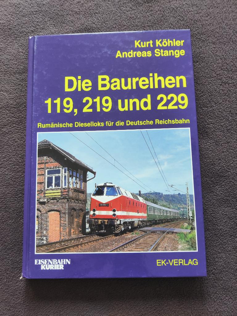 Die Baureihen 119, 219 und 229–Rumänische Dieselloks, Ophalen of Verzenden, Gebruikt, Trein, Boek of Tijdschrift