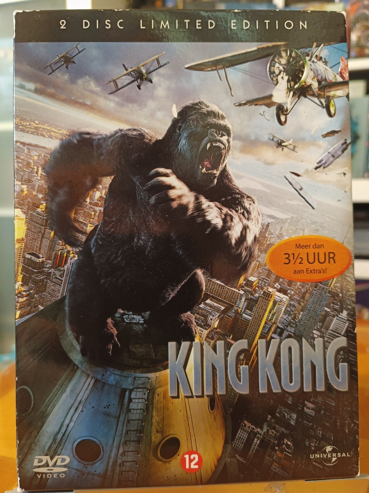 King Kong (2005) - 2 Disc Limited Edition Dvd NL ZG, Engels, Ophalen of Verzenden, Zo goed als nieuw, Vanaf 12 jaar