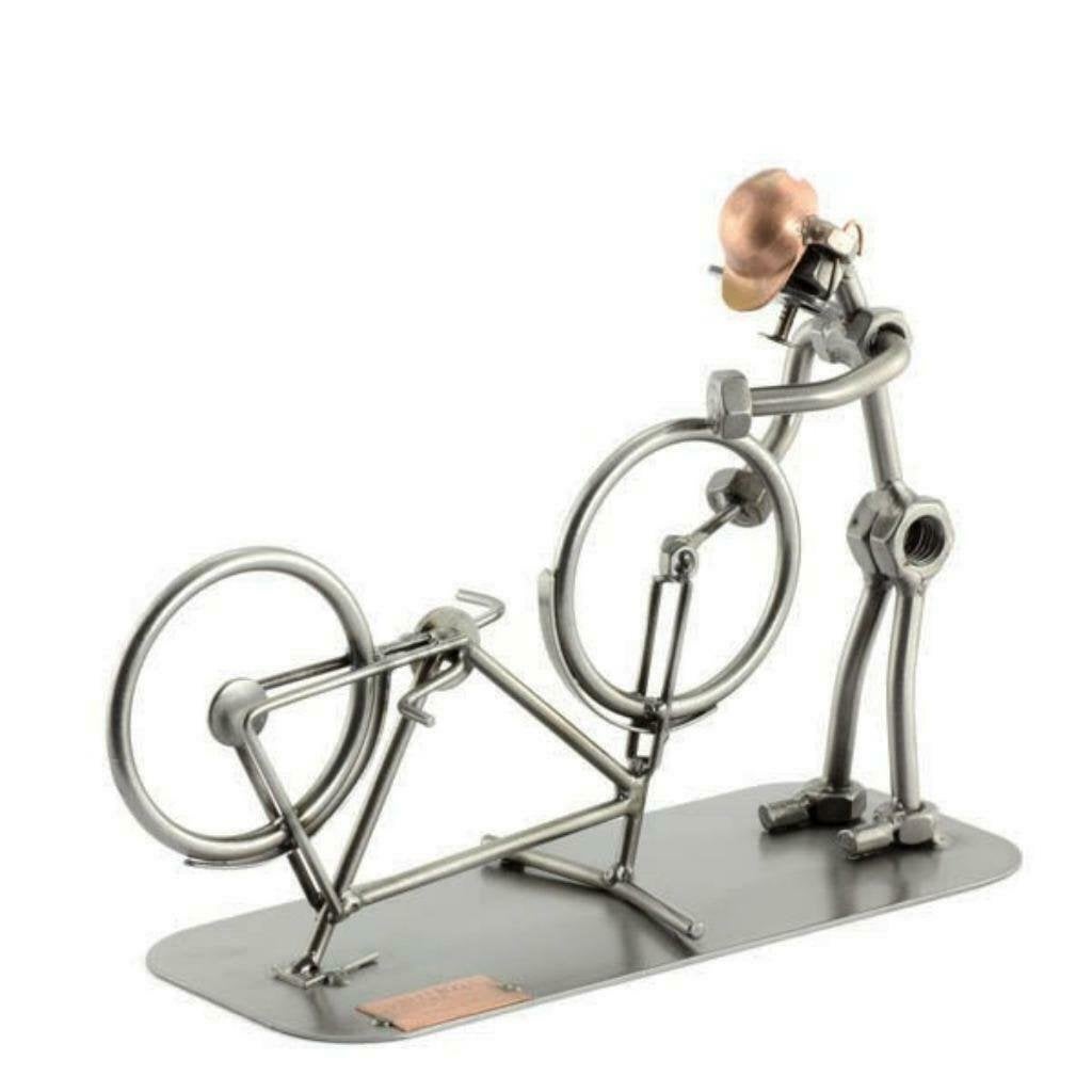 Fietsenmaker - beeldje, fiets, reparatie, bike, rijwiel, Ophalen of Verzenden