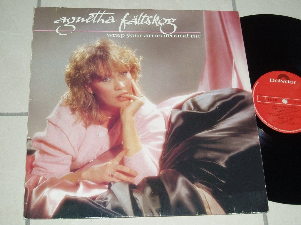 LP ABBA Agnetha Faltskog - Wrap your arms around me, Verzenden, Gebruikt, LP