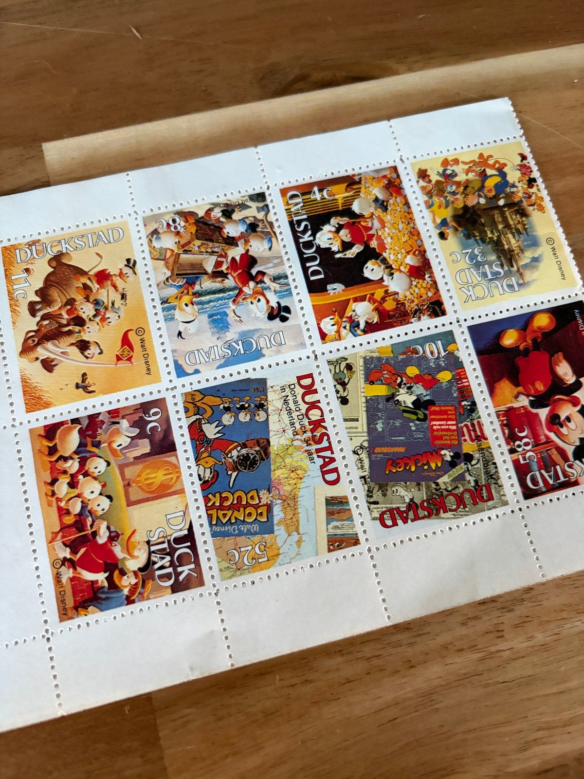 Donald Duck Postzegels - Diverse Uitgaven, Ophalen of Verzenden, Postfris, Overige thema's