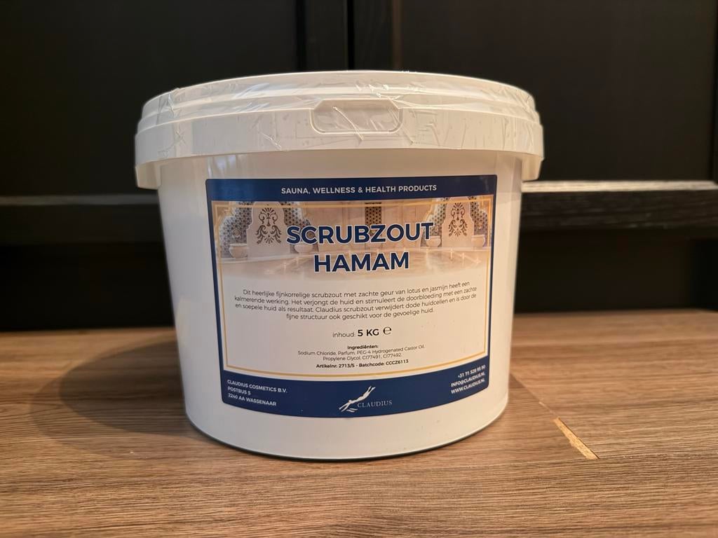 Claudius Scrubzout Hamam - Lotus en Jasmijn 5 KG - NIEUW, Ophalen of Verzenden, Nieuw, Overige typen