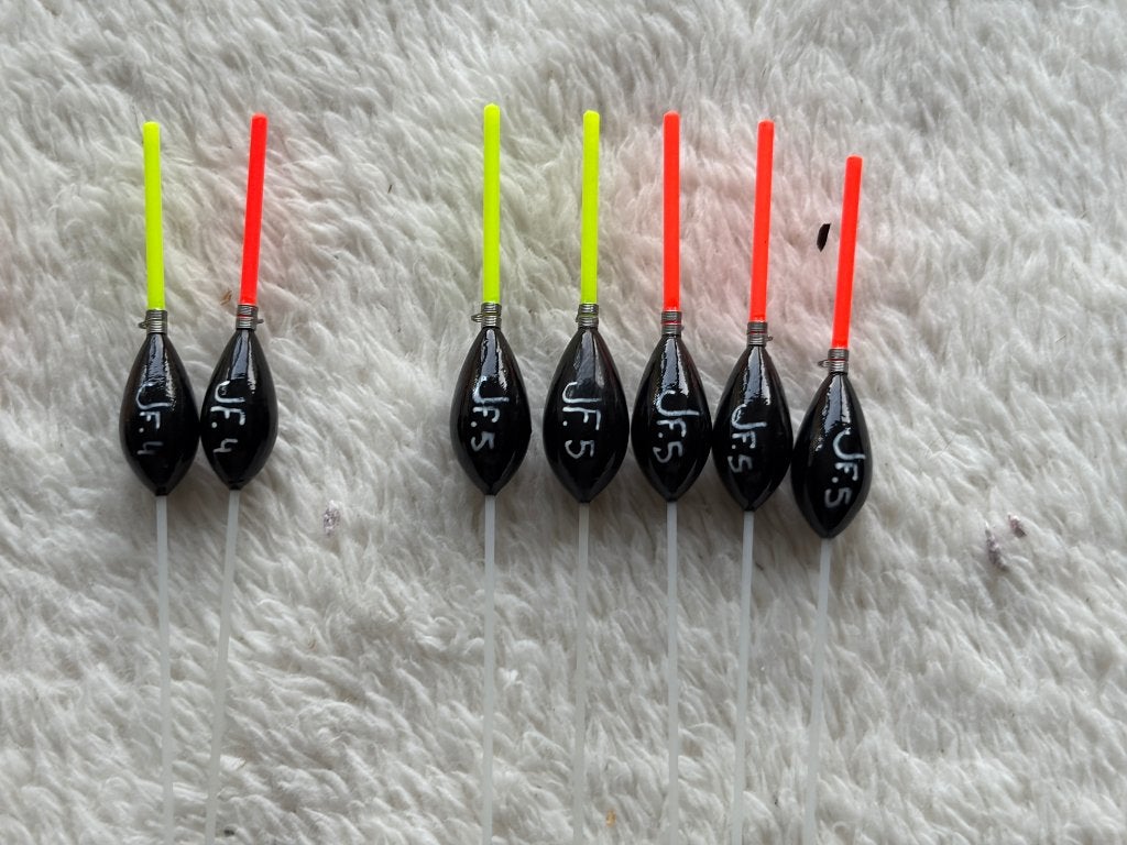 adv 361 / NIEUW set 15 dobbers JF, Ophalen of Verzenden, Nieuw, Dobber of Lood