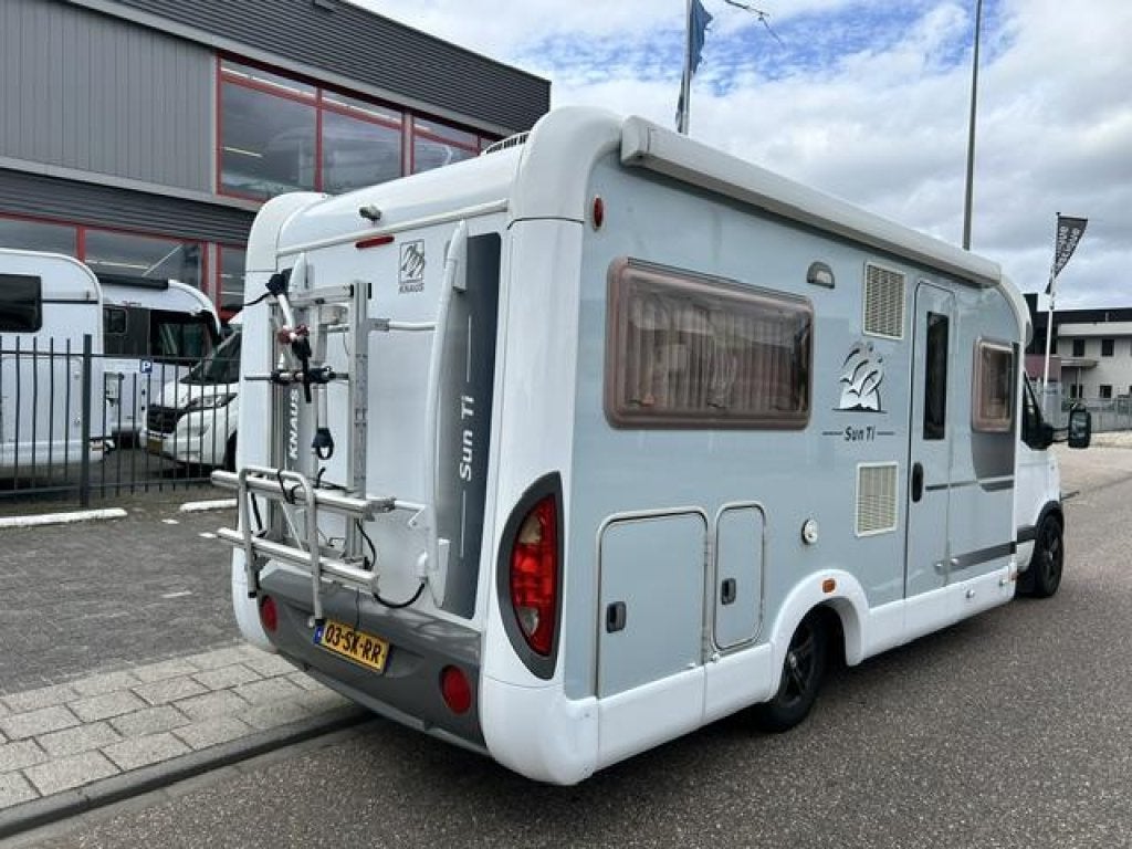 Knaus Sun Ti 650 MF 3.0 Distr.ketting, Caravans en Kamperen, Chemisch toilet, Standaard zit, Ringverwarming, 6 tot 7 meter