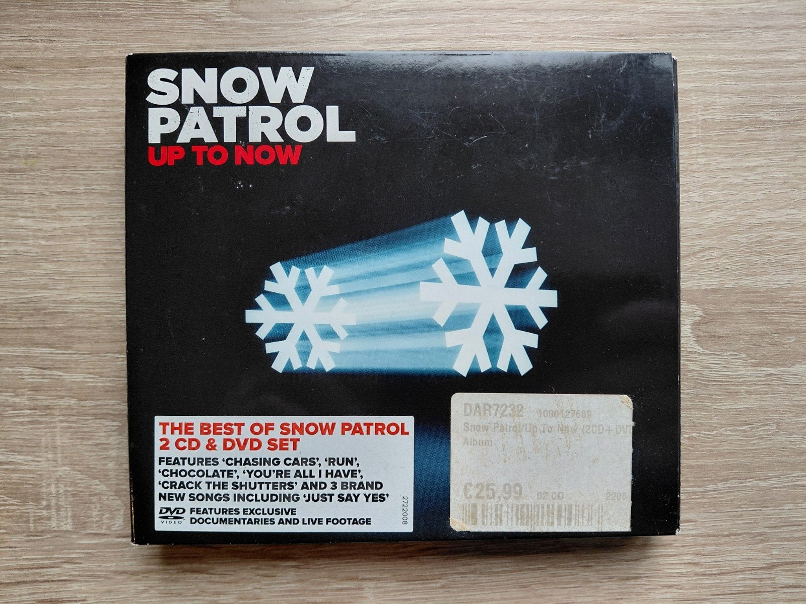 Snow patrol - up to now, Ophalen of Verzenden, Zo goed als nieuw