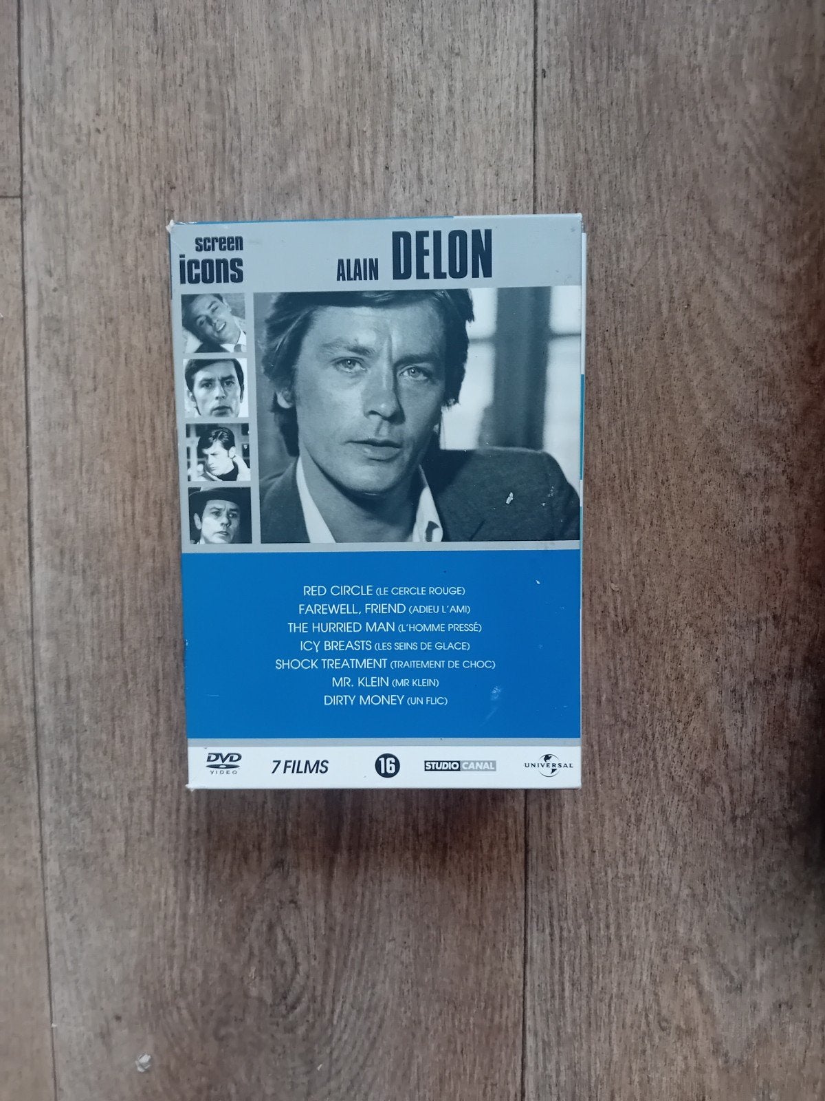 Alain Delon DVD Box - 7 Klassiekers (Ned. Ondertiteld), Vanaf 16 jaar, Nederlands, Overige genres, Ophalen of Verzenden