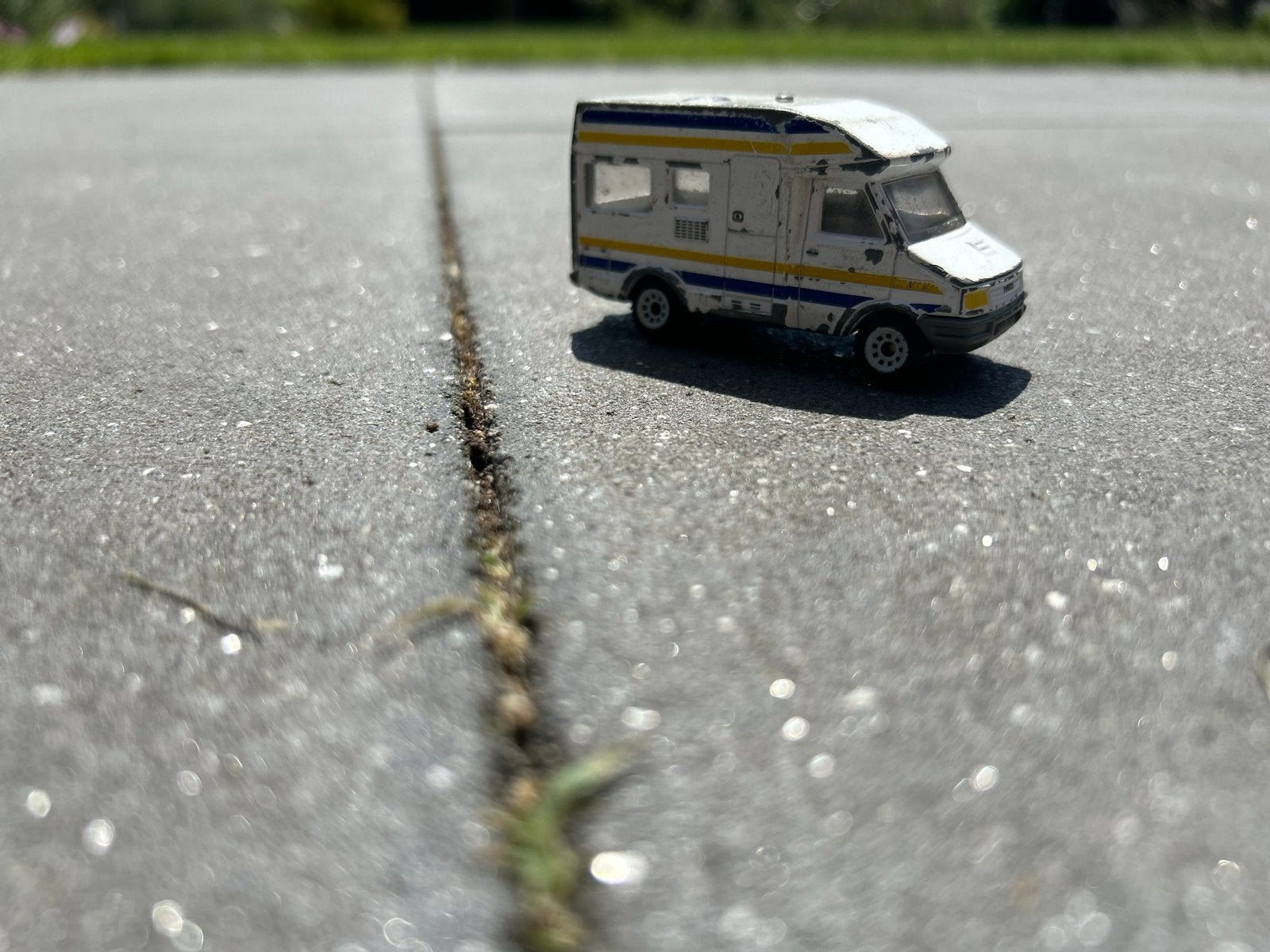 Miniatuur Camper - Gedetailleerd Modelvoertuig, Overige merken, Gebruikt, 1:50 of kleiner, Overige typen