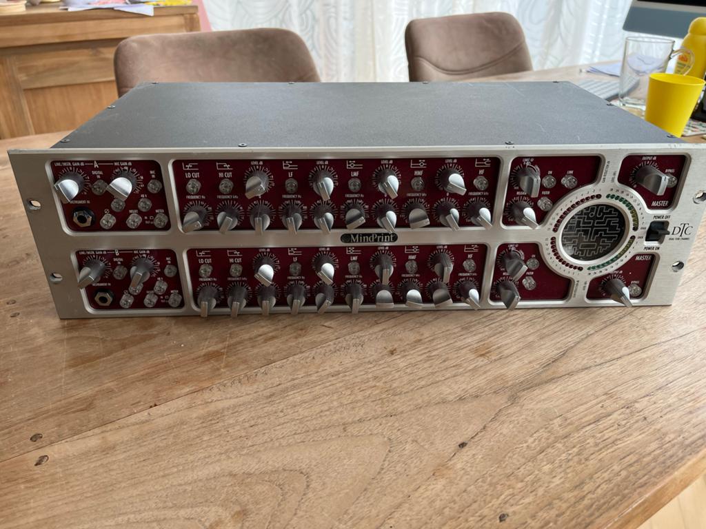 Mindprint DTC met AES., Muziek en Instrumenten, Mengpanelen, Ophalen of Verzenden, Zo goed als nieuw, Minder dan 5 kanalen
