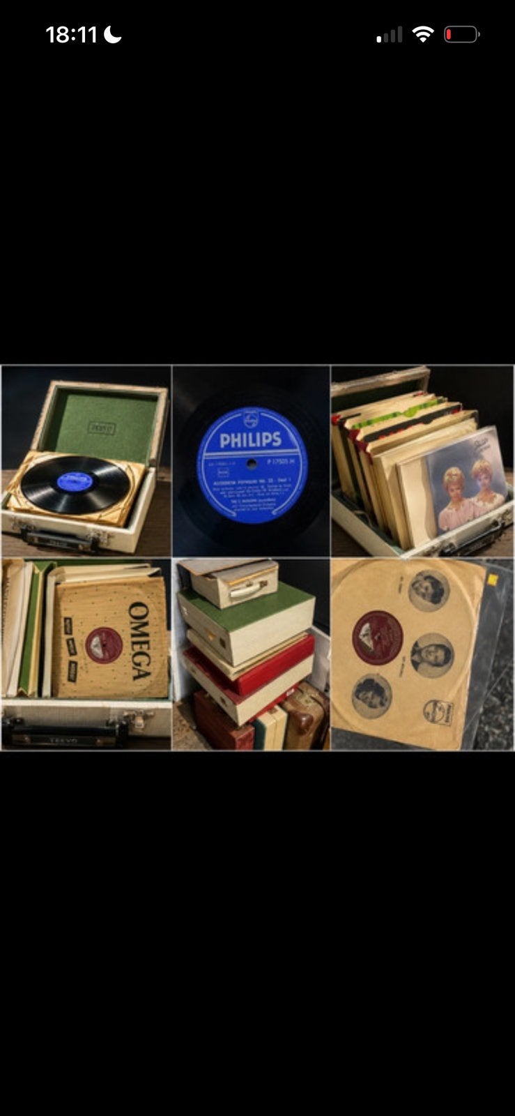 Platen, Antiek en Kunst, Antiek | Tv's en Audio, Ophalen of Verzenden