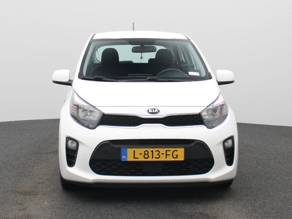 Kia Picanto 1.0 DPi ComfortLine | AUTOMAAT | AIRCONDITIONING, Auto's, Gebruikt, 4 stoelen, Wit, Origineel Nederlands