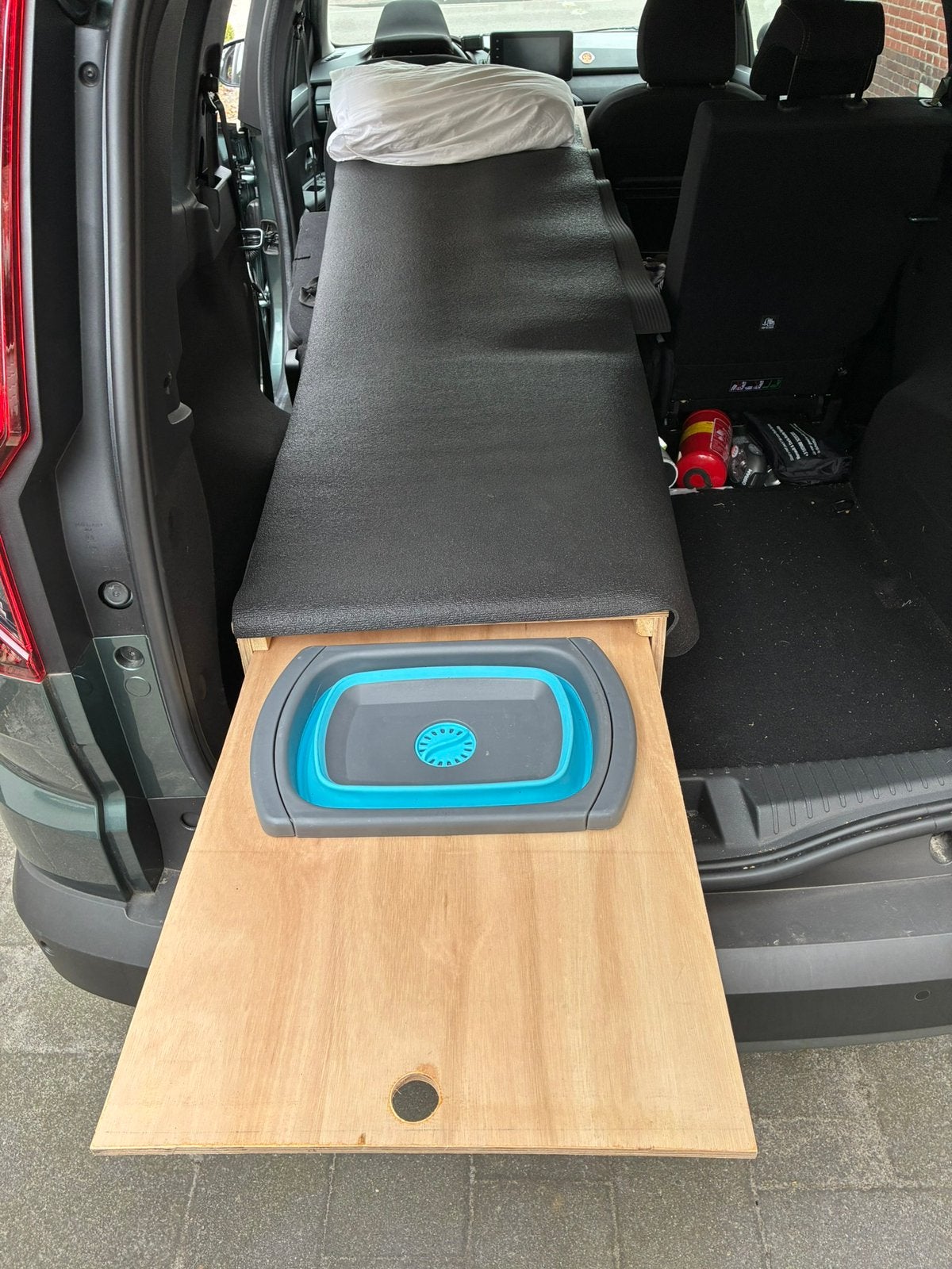 Dacia Jogger Sleeppack (zelfbouw), Ophalen