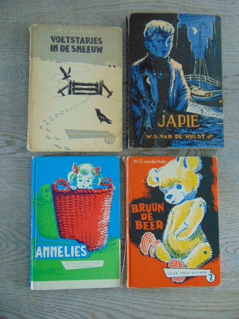 Set 4x hardcover boek W.G. van de Hulst - boeken, Ophalen of Verzenden, Gelezen, W.G. van de Hulst, Fictie algemeen