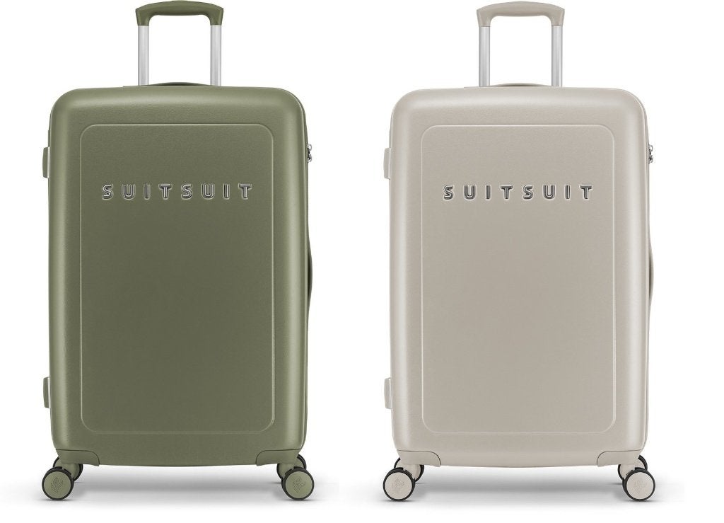 ✅ SUITSUIT Natura koffer Set 76 cm 2 Delig NIEUW, Sieraden, Tassen en Uiterlijk, Koffers, Wieltjes, Hard kunststof, 45 tot 55 cm