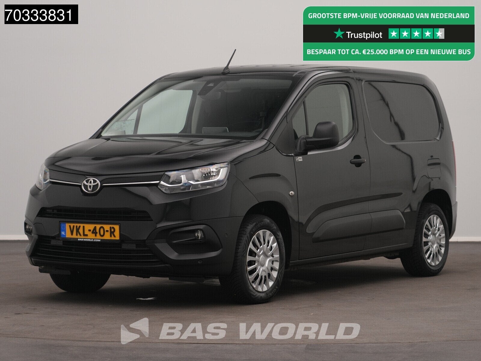 Toyota ProAce 130pk Automaat Benzine Airco Cruise Camera Tre, Auto's, Automaat, Stof, Gebruikt, Euro 6
