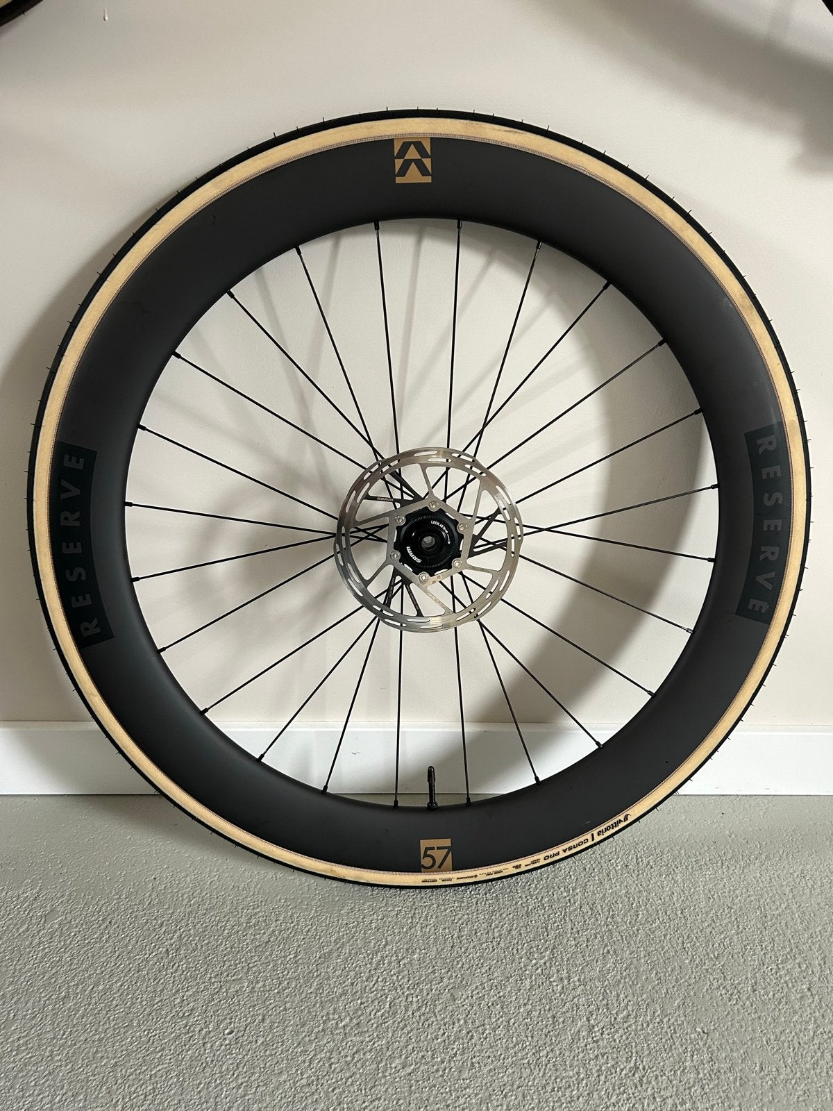 Nieuw Reserve 57/64 Turbulent Aero Voorwiel - Carbon, Fietsen en Brommers, Wiel, Nieuw, Ophalen of Verzenden, Racefiets