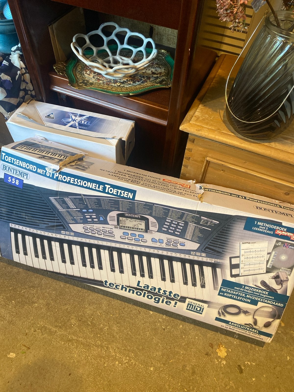 Bontempi keyboard, Muziek en Instrumenten, Ophalen, Gebruikt