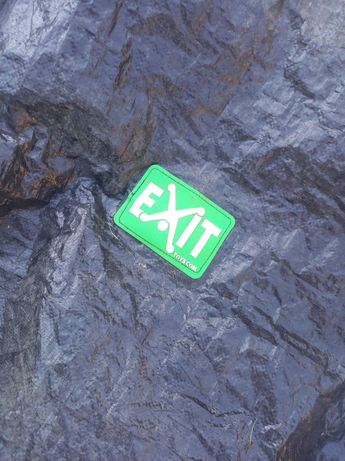 Exit Afdekhoes Trampoline 214x305 Zwart, Ophalen of Verzenden