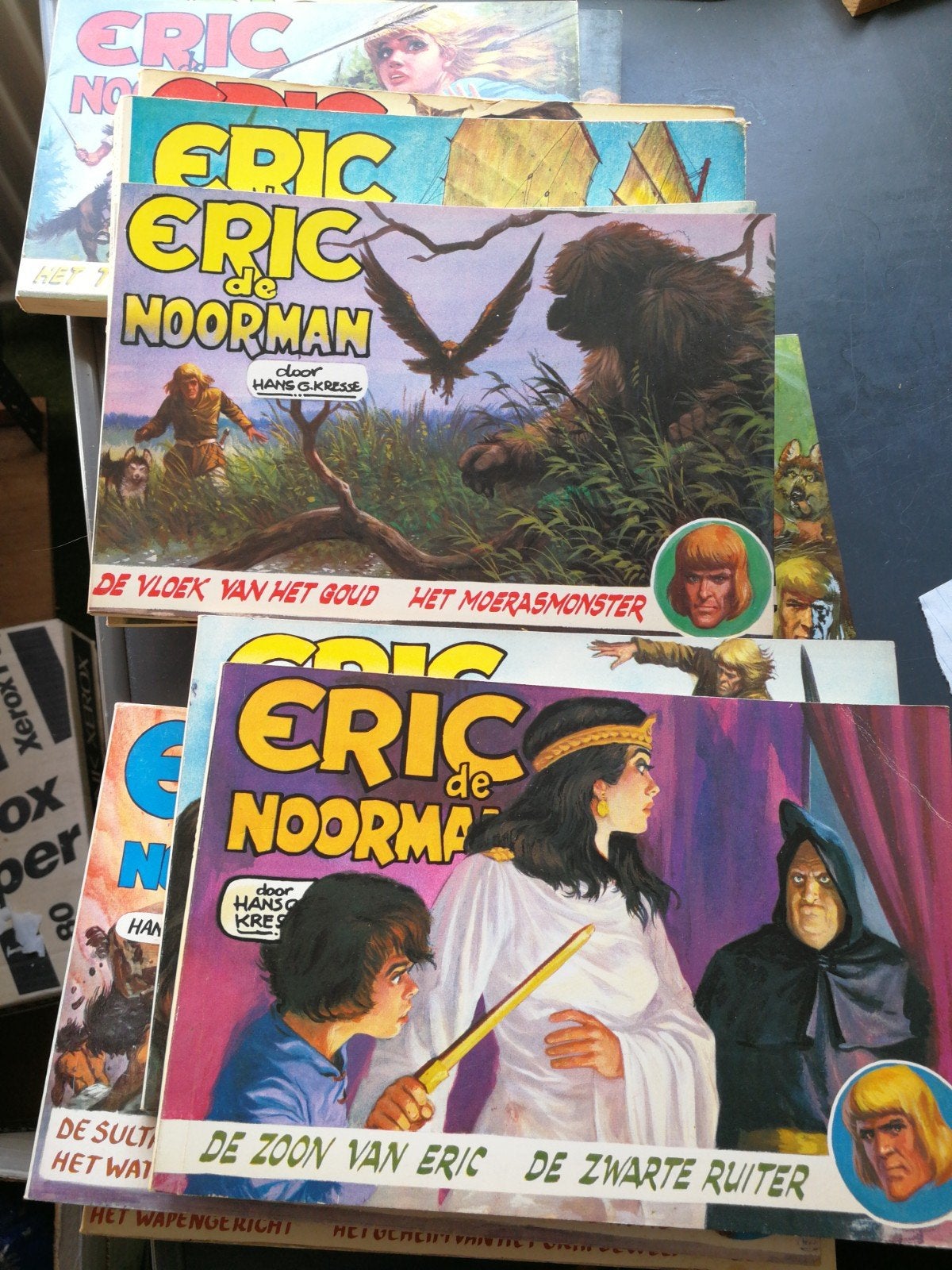 Eric de Noorman (strip) boeken, Meerdere comics, Ophalen, Gelezen, Europa